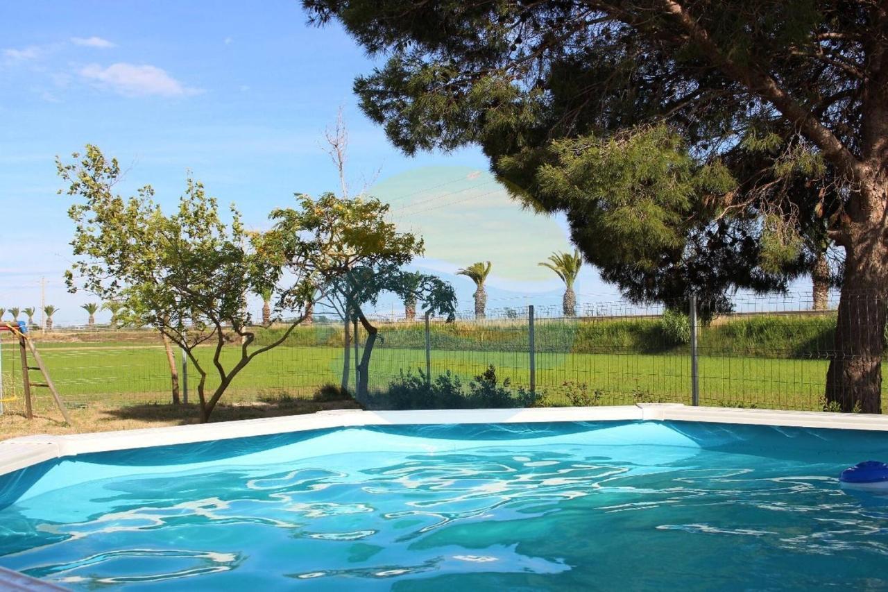 Quet - Casa Rural Con Piscina Privada En El Delta Del Ebro - Deltavacaciones Deltebre Kültér fotó