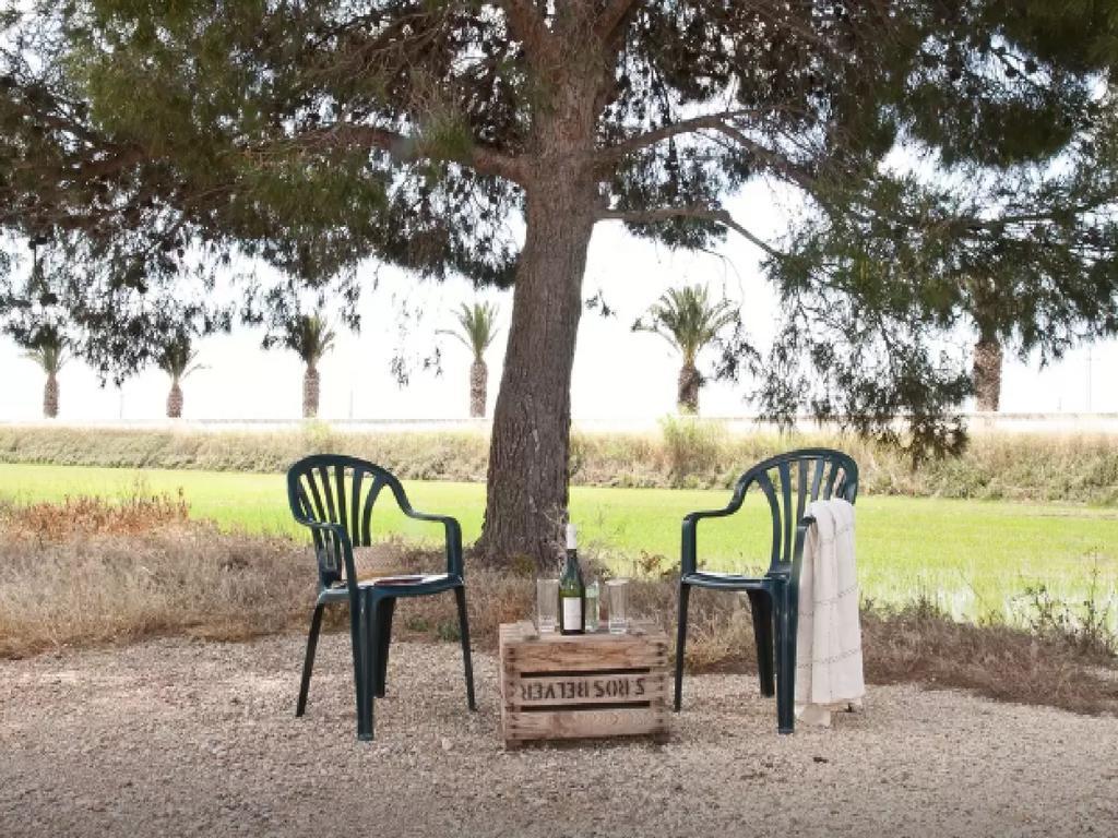Quet - Casa Rural Con Piscina Privada En El Delta Del Ebro - Deltavacaciones Deltebre Kültér fotó